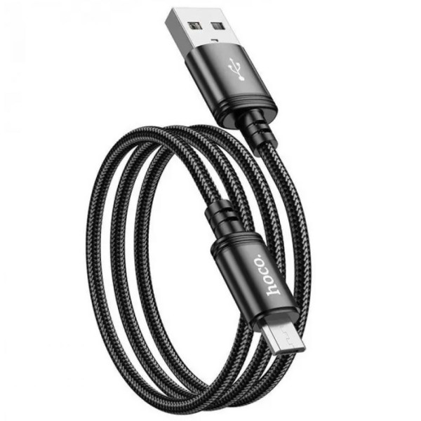 USB Hoco X89 Wind Micro 2.4A Черный