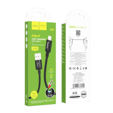 USB Hoco X89 Wind Lightning 2.4A Цвет Красный