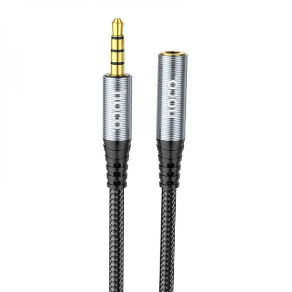 Aux Hoco UPA20 3.5 audio extension cable 2м Cерый