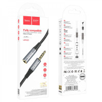 Aux Hoco UPA20 3.5 audio extension cable 2м Cерый