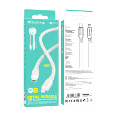USB Borofone BX81 PD Type-C to Lightning Белый