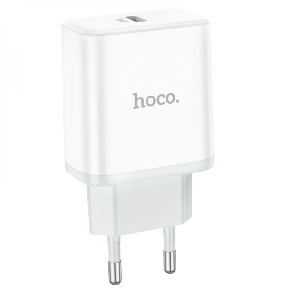 Сетевое Зарядное Устройство Hoco C104A Stage single port PD20W Белый