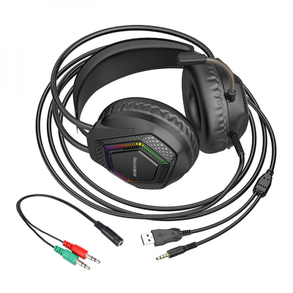 Игровые Наушники Borofone BO105 Thunder Черный