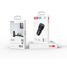 Авто Зарядное Устройство XO-CC30 Dual USB Серый