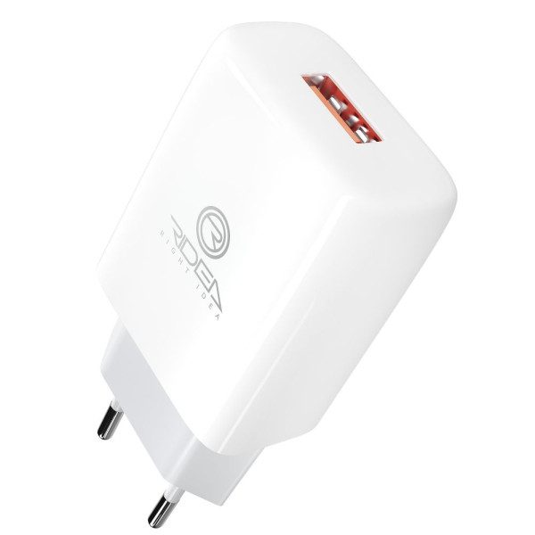 Сетевое Зарядное Устройство Ridea RW-11011 Element 2.1 A Цвет Белый