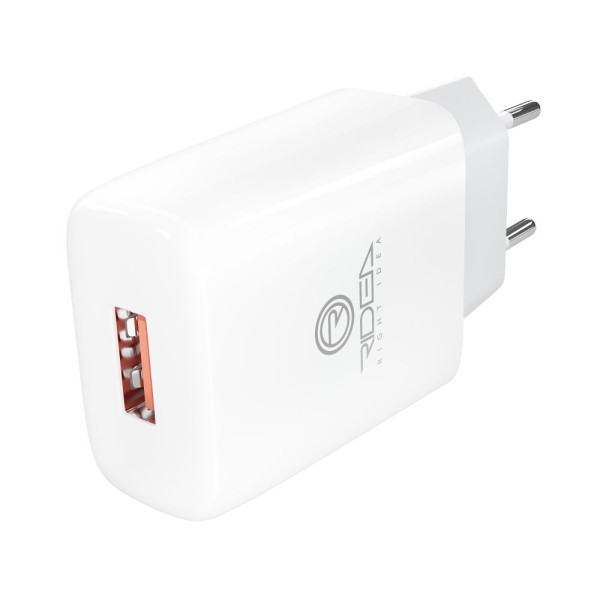 Сетевое Зарядное Устройство Ridea RW-11011 Element 2.1 A Цвет Белый