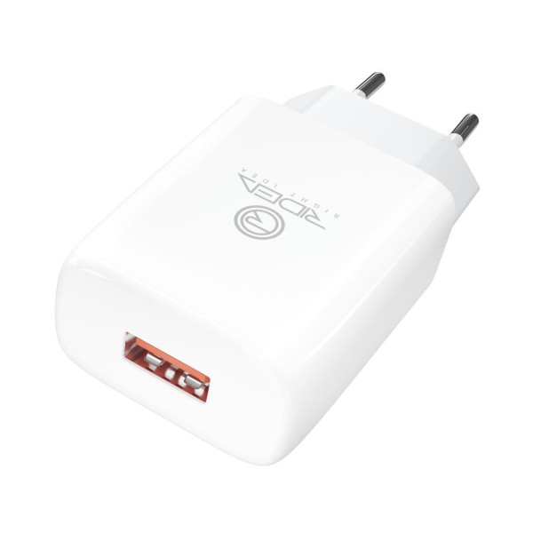 Сетевое Зарядное Устройство Ridea RW-11011 Element 2.1 A Цвет Белый