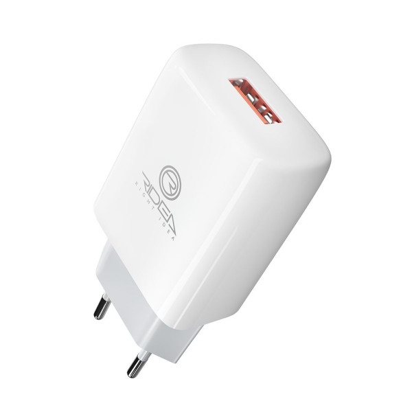 Сетевое Зарядное Устройство Ridea RW-11011 Element 2.1 A Цвет Белый