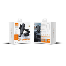 Автодержатель LDNIO MW21-1 Wireless 15W Черный