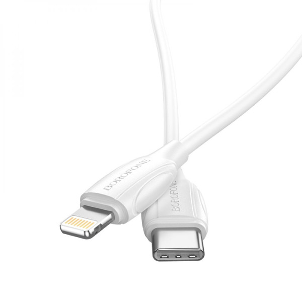 USB Borofone BX19 Type-C to Lightning 20W 2m Белый