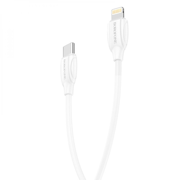 USB Borofone BX19 Type-C to Lightning 20W 2m Белый
