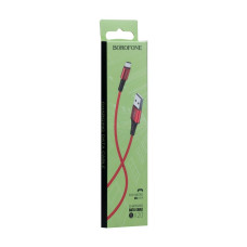 Кабель USB Borofone BX20 Micro М'ята упаковка Червоний