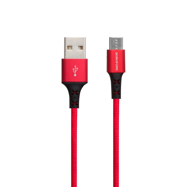 USB Borofone BX20 Micro Мятая упаковка Красный