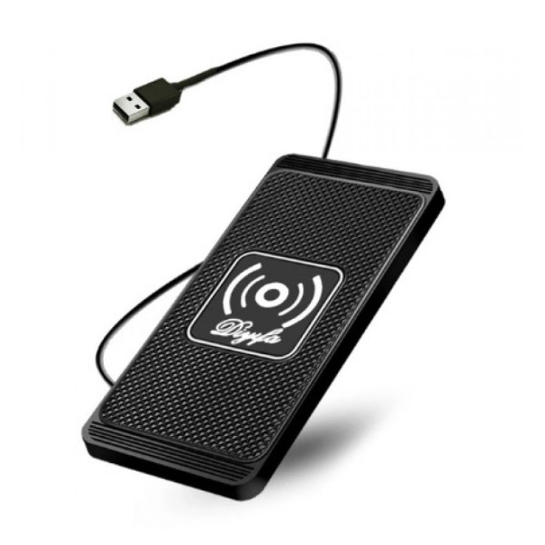 Беспроводное Зарядное Устройство Car/15W USB Cable 30 cm Черный