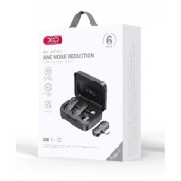 Микрофон Петличный Беспроводной XO MKF09A Twin Type-C Черный