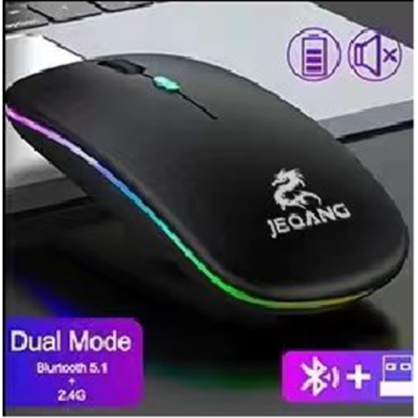 Wireless Миша JEQANG JW-AP01 BT5.1+2.4G Чорний