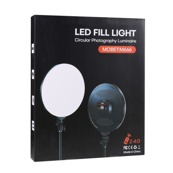 LED Панель Light Circular 32cm Remote (M666) Чорний