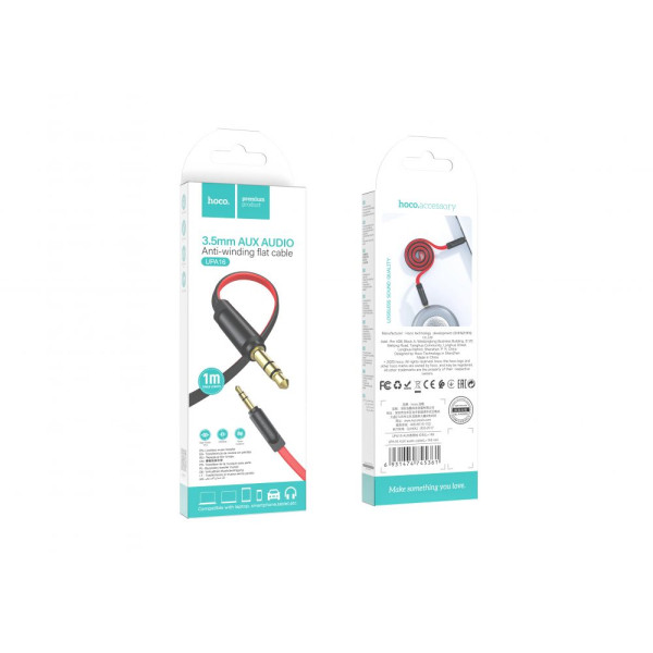 Aux Hoco UPA16 audio cable Красный