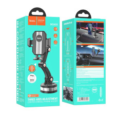 Автотримач Hoco DCA33 Powerful suction cup Чорний
