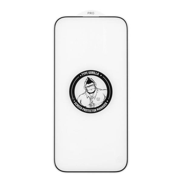 Защитное Стекло Type Gorilla 0.33 мм 2.5D HD Anti-Static PTJ1 для iPhone 14 Pro Черный