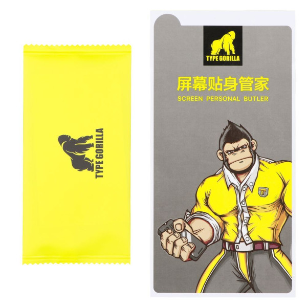 Защитное стекло Type Gorilla 0.33 мм 2.5D Full Transparent HD Glass for iPhone 15 Pro Прозрачный