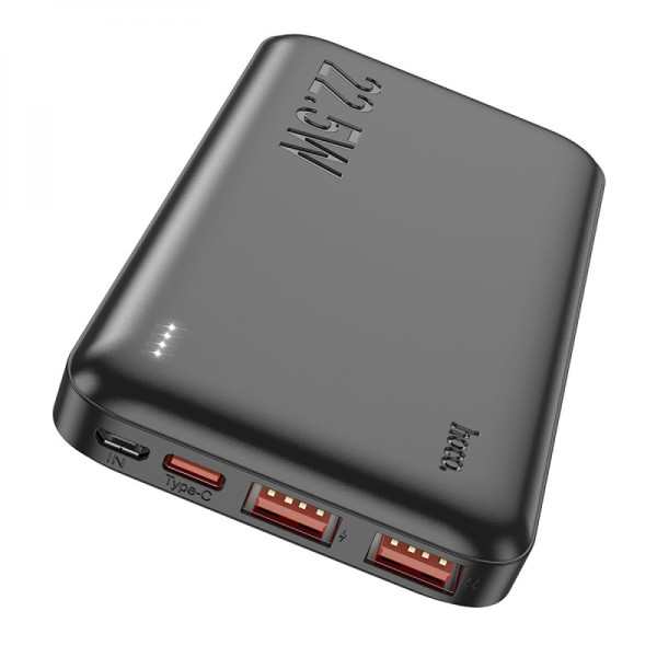 Універсальна Мобільна Батарея Power Bank Hoco J101 Astute 22.5W fully compatible 10000 mAh Чорний