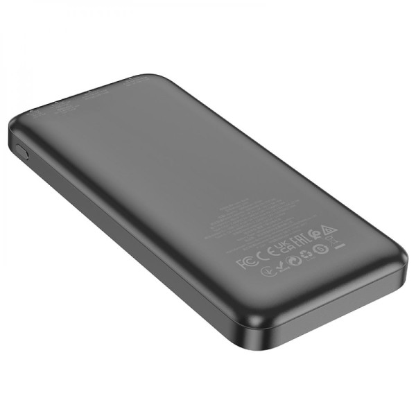 Універсальна Мобільна Батарея Power Bank Hoco J101 Astute 22.5W fully compatible 10000 mAh Чорний