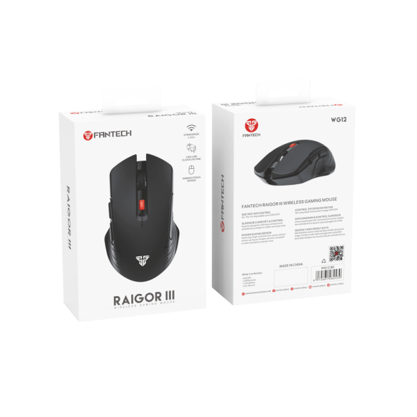 Wireless Мышь Игровая FANTECH WG12 Raigor III Черный