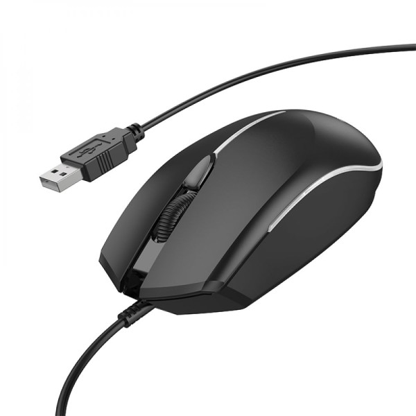 USB Мышь Borofone BG10 Черный