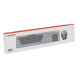 Беспроводная Клавиатура и Мышь FANTECH Go WK895 Silent Click Бежевый