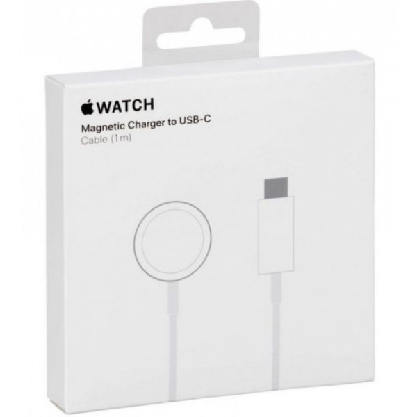 Беспроводное Зарядное Устройство For IP Watch Magnetic USB-C 1:1 Белый