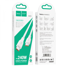 USB Hoco X93 Force 240W Type-C to Type-C 2M Белый