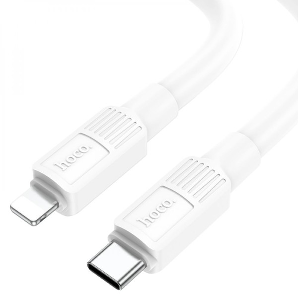 Кабель USB Hoco X84 PD Type-C to Lightning Білий