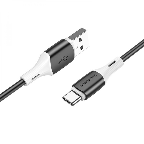 USB Borofone BX79 Silicone Type-C 3A Белый