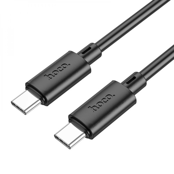 Кабель USB Hoco X88 Gratified 60W Type-C to Type-C Чорний