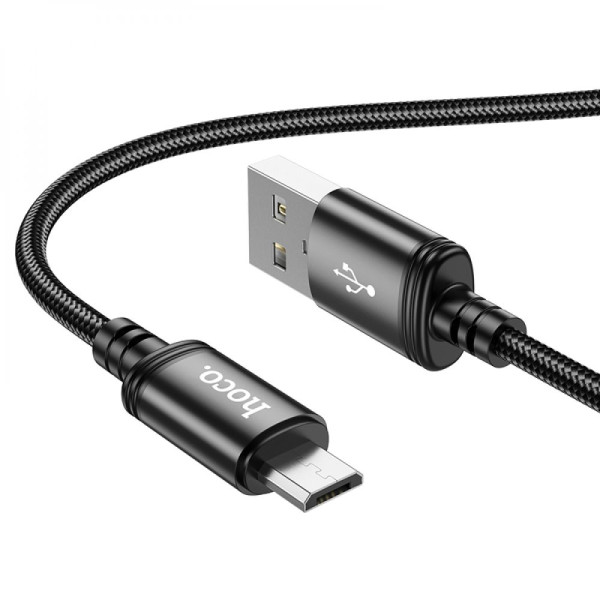 USB Hoco X89 Wind Micro 2.4A Черный