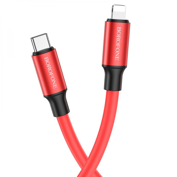 USB Borofone BX82 PD Type-C to Lightning Красный
