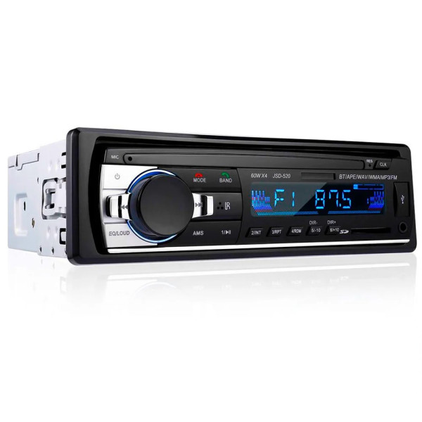 Автомагнитола 1DIN MP3 520BT MP3 2 USB