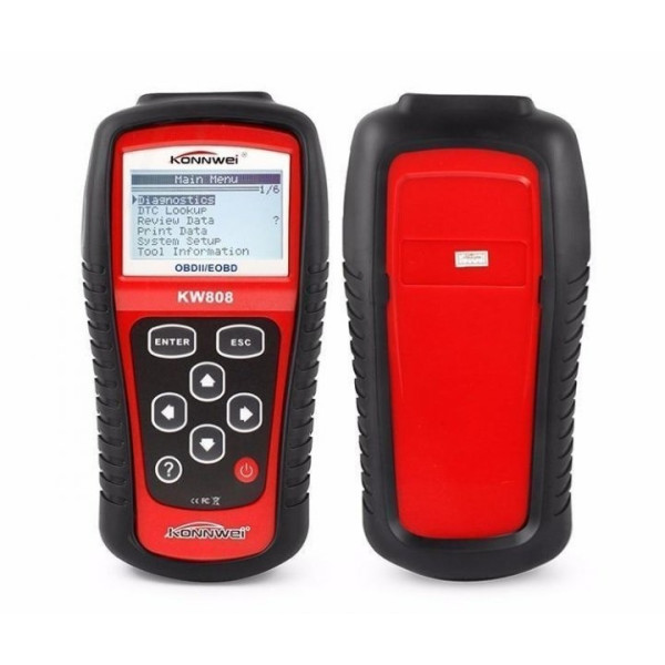 Автосканер OBDII/EOBD KW 808
