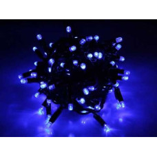 Гирлянда Нить LED 300 синий, черный провод RD-9030