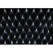 Гирлянда Сетка Led 180, холодный белый,  2M на 2M