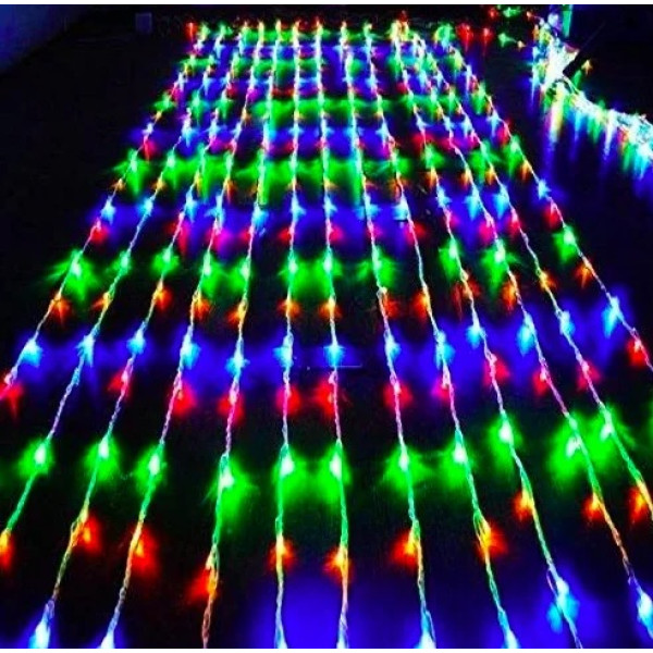 Гирлянда Водопад LED 400 3x3м RGB, с заглуш. (10х40 ламп)