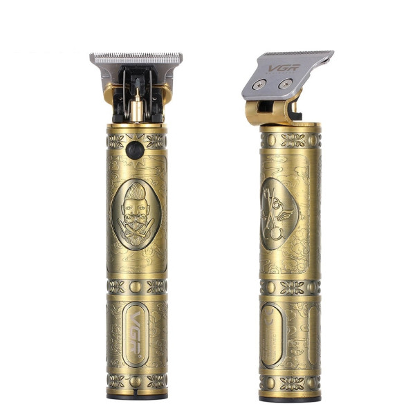 Триммер для стрижки волос и бороды VGR V-085, Professional, 3 насадки, STRONG BATTERY