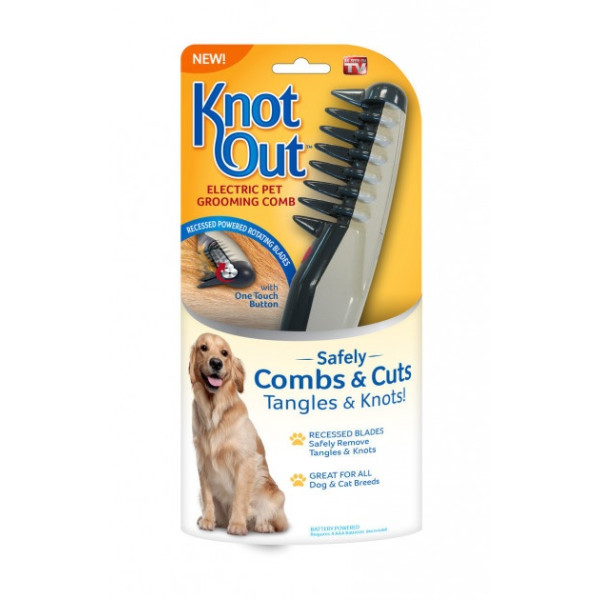 Щітка для шерсті  Knot Out Electric Pet Comb WN-34
