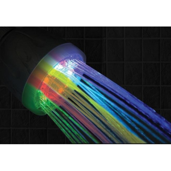 Светодиодная насадка для душа Shower Led RGB color