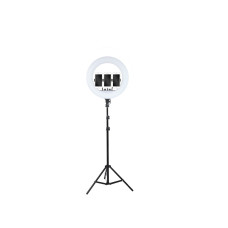 Кільцева LED лампа RL-18 (45см, 3 кріплення, пульт, сумка)