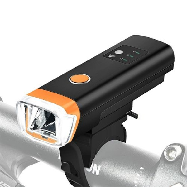 Велофонарь  HJ-047-XPG, waterproof, аккум., ЗУ micro USB